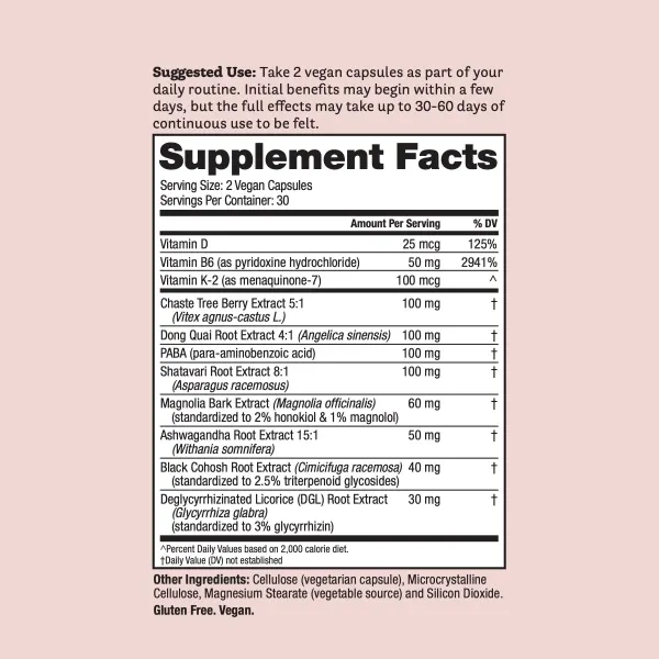 Winged Hot Momma Menopause Relief Vcaps 60's #W49544