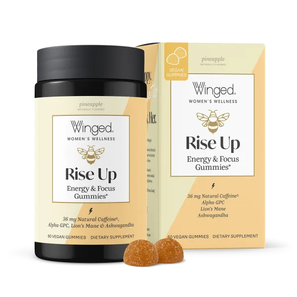 Winged Rise Up P/Apple Gummies 60's #W49292