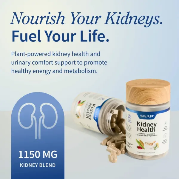 Snap Kidney Health Caps 60's #Sskh