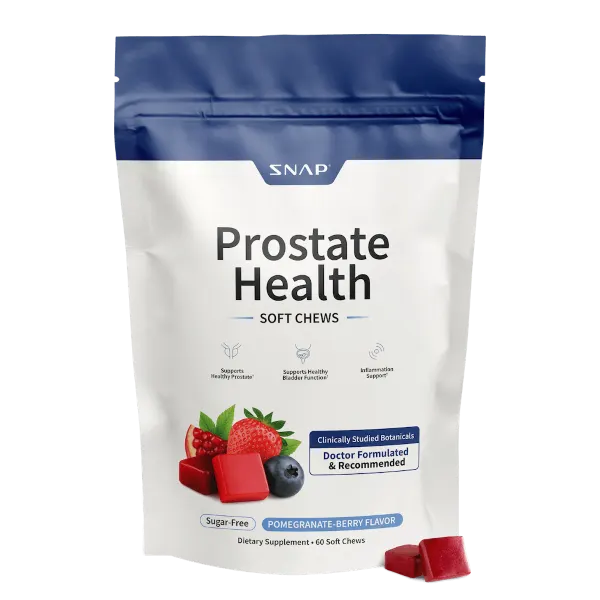 Snap Sf Prostate Health Pomegranate Berry Soft Chews 60's #Ssphbsc60