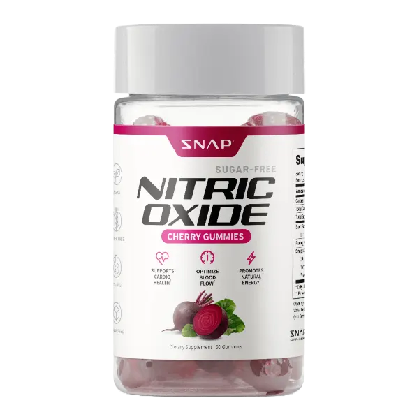 Snap Sf Nitric Oxide Cherry Gummies 60's #Ssnbcgsf60