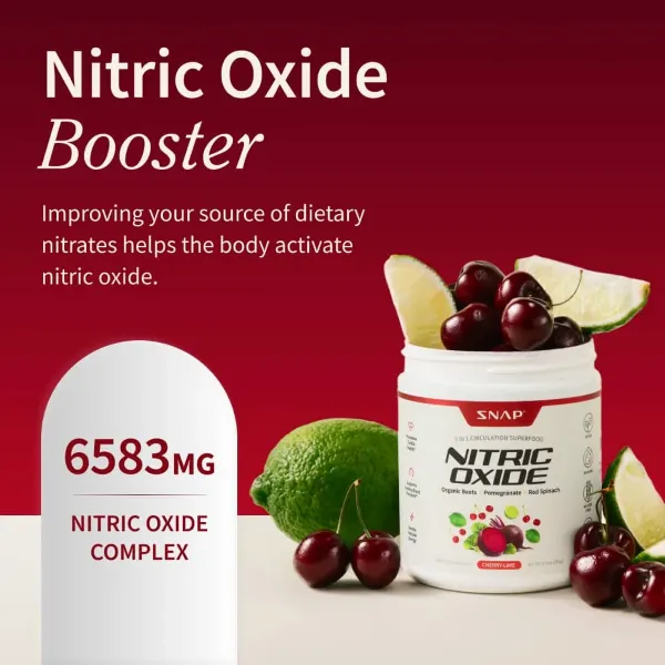Snap Nitric Oxide Cherry Lime Pwdr 250g #Ssnbcl250