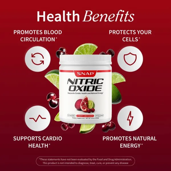 Snap Nitric Oxide Cherry Lime Pwdr 250g #Ssnbcl250