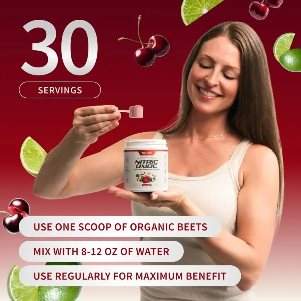 Snap Nitric Oxide Cherry Lime Pwdr 250g #Ssnbcl250