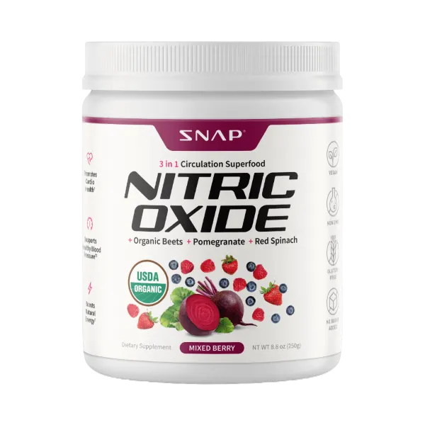 Snap Nitric Oxide Mixed Berry Pwdr 250g #Ssnbmb250