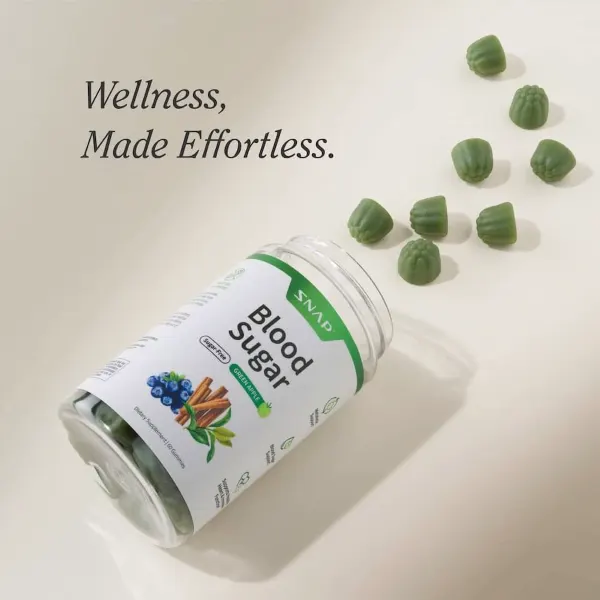 Snap Sf Blood Sugar Green Apple Gummies 60's #Ssbsga60