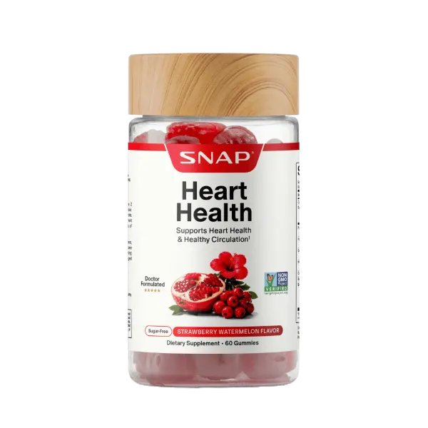 Snap Sf Heart Health S/Berry & W/Melon Gummies 60's #Sshhg60
