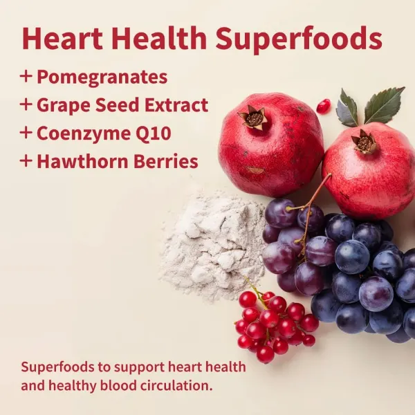 Snap Sf Heart Health S/Berry & W/Melon Gummies 60's #Sshhg60