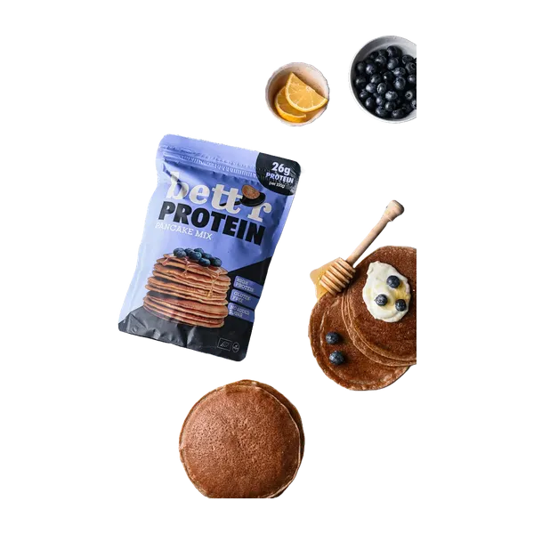 Bett'r Gf Nas Org Prot. Pancake Mix 400g #So19906 in use